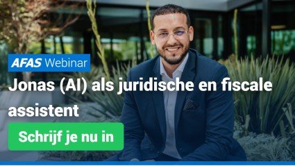 AI-ondersteuning voor fiscale en juridische vraagstukken