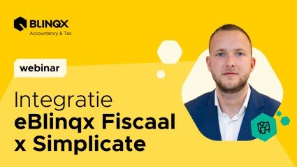 Webinar: integratie eBlinqx Fiscaal en Simplicate