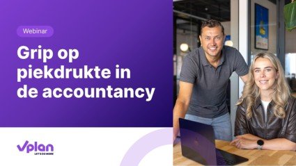 Grip op piekdrukte in de accountancy