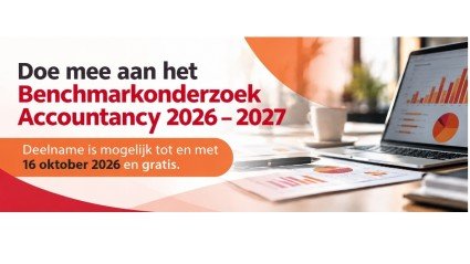 Doe mee aan het Benchmarkonderzoek Accountancy 2026 - 2027