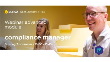 Webinar: Advanced module Compliance Manager