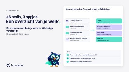 De werkvoorraad die in je inbox en WhatsApp verstopt zit