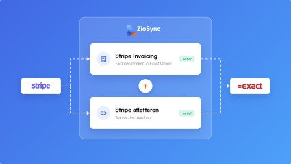 Stripe facturen automatisch verwerken in Exact Online met ZioSync